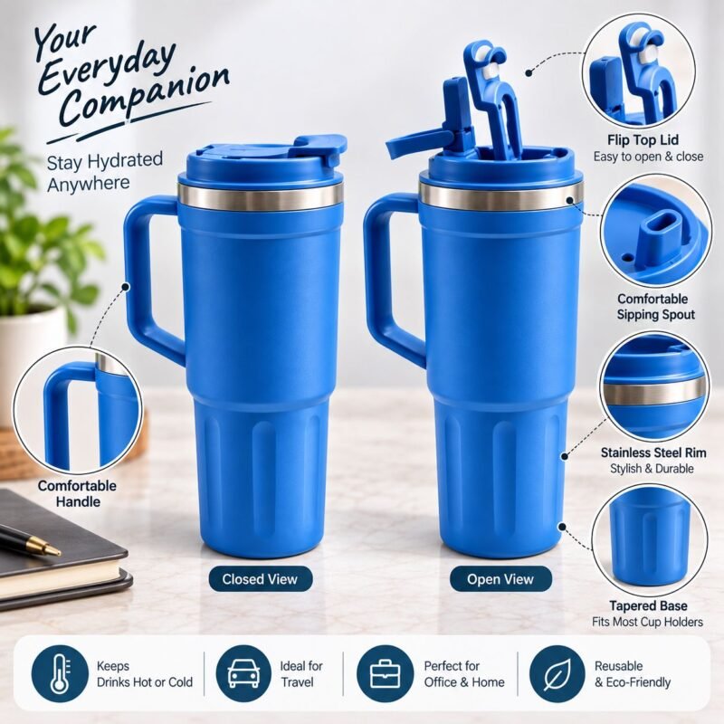 Bott Siply Flask_5 T Bott Siply Insulated Travel Flask with Handle β SI326