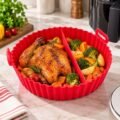 Round Silicone Air Fryer & Baking Tray – 14 cm / 17 cm