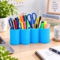 Classic Pen & Spoon Holder, model SI 11_2 Classic 4-Compartment Pen & Spoon Holder β Multipurpose Organizer