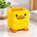 Spoon Holder 1 Cute Duck Multipurpose Spoon & Pen Holder β J25-203