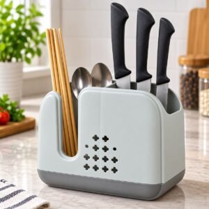 Multipurpose Spoon, Knife & Utensil Holder – J25-167