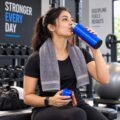 V46 – SUS 304 Stainless Steel Vacuum Bottle_4 SUS 304 Stainless Steel Vacuum Bottle with Carry Strap – Approx. 500 ml – V46