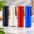 V46 – SUS 304 Stainless Steel Vacuum Bottle_6 SUS 304 Stainless Steel Vacuum Bottle with Carry Strap – Approx. 500 ml – V46
