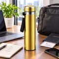 V47 – Vacuum Bottle,_4 SUS 316 Stainless Steel Vacuum Bottle with Strainer – Approx. 900 ml – V47