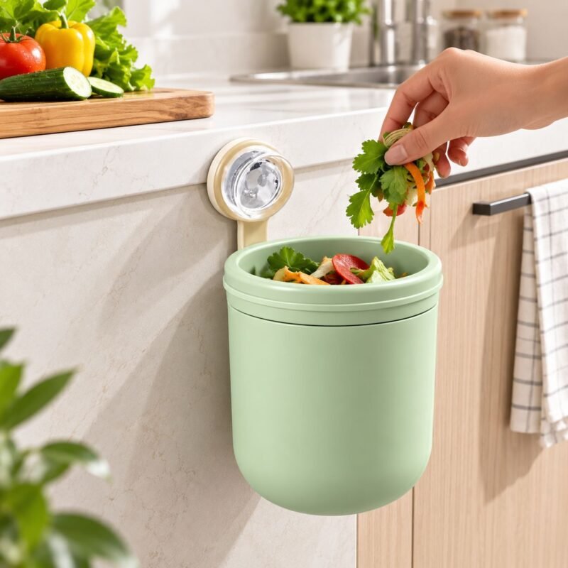 hangingDustBin PP-3 Hanging Dustbin / Multipurpose Wall Organizer β J25-199