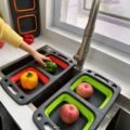 Kedija Folding Veg & Fruits Drain Basket – Silicone | SS23 124