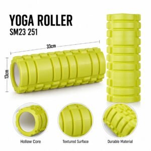401ac315-e79a-4c3f-ad5d-3c5539dbf034 Yoga Foam Roller for Muscle Massage & Fitness – SM23 251