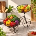 KDJ Cycle Fruit Basket – Double Basket | JR25 31