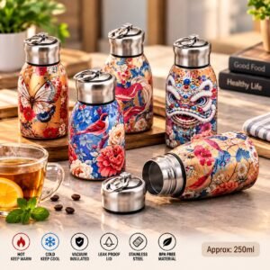 80264ad2-c9d0-4a62-9710-7f034e69d70d Printed Vacuum Bottle – 250ml | S8218