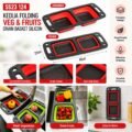 Kedija Folding Veg & Fruits Drain Basket – Silicone | SS23 124
