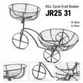 KDJ Cycle Fruit Basket – Double Basket | JR25 31